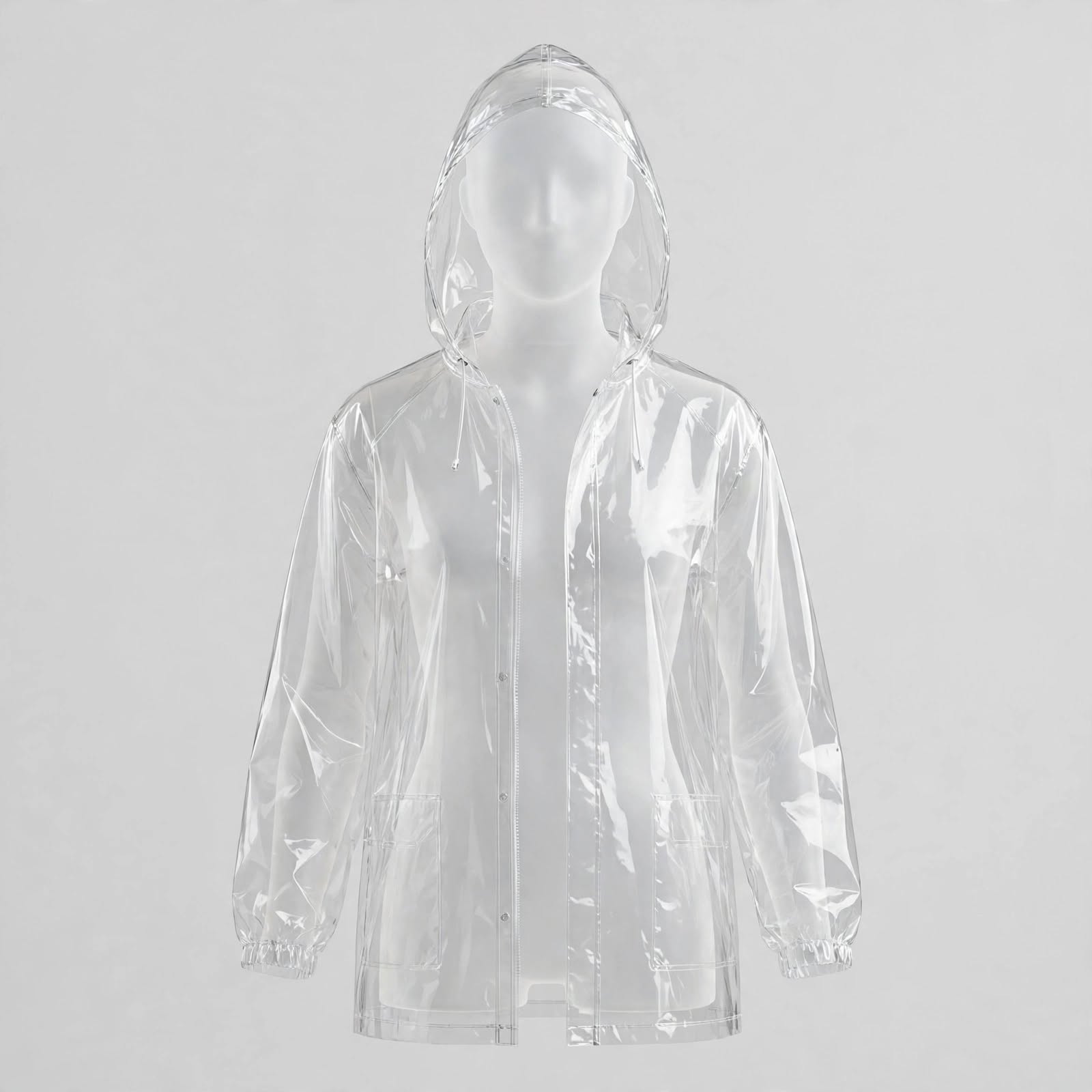 Custom Transparent Rain Jacket